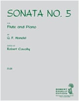 SONATA #5 FLUTE SOLO cover